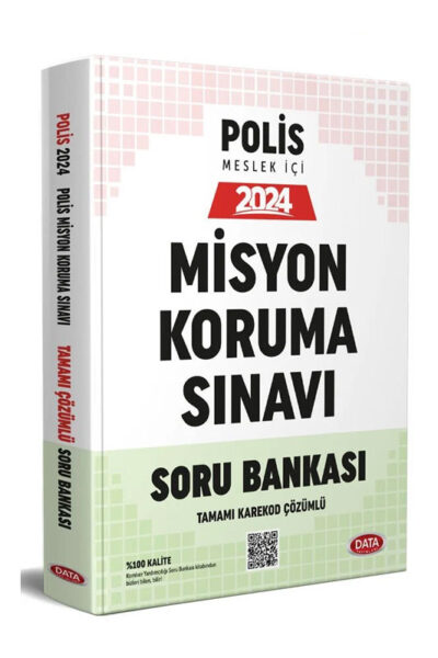 Data Yayınları 2024 Emniyet Genel Müdürlüğü Polis Misyon Koruma Sınavı Tamamı Çözümlü Soru Bankası