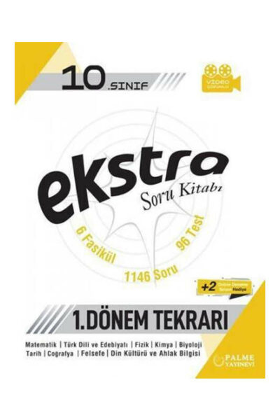 Palme Yayınları 10. Sınıf 1. Dönem Tekrarı Ekstra Soru Bankası