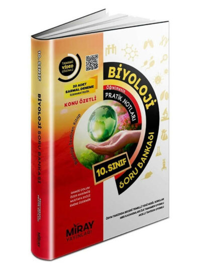 Miray Yayınları 10. Sınıf Biyoloji Konu Özetli Soru Bankası