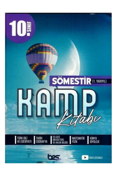 Bes Yayınları 10. Sınıf Tüm Dersler Sömestır 1. Dönem Kamp Kitabı