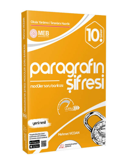 Paragrafın Şifresi Yayınları 10. Sınıf Yeni Nesil Paragrafın Şifresi Modüler Soru Bankası