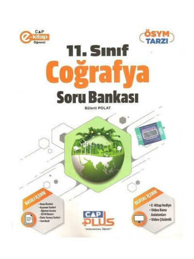 Çap Yayınları 11. Sınıf Anadolu Coğrafya Soru Bankası