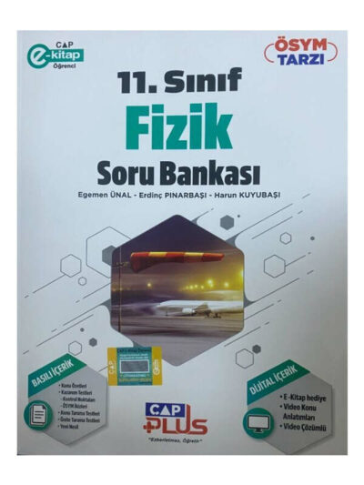 Çap Yayınları 11. Sınıf Anadolu Lisesi Fizik Soru Bankası