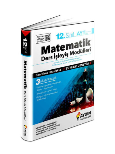 Aydın Yayınları 12. Sınıf Aydın Matematik Ders İşleyiş Modülleri