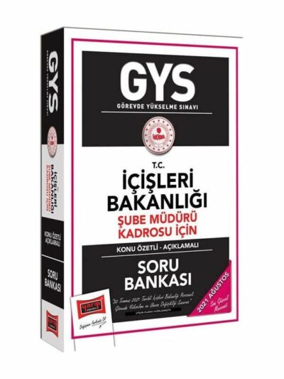 Yargı Yayınları 2021 GYS İçişleri Bakanlığı Şube Müdürü Konu Anlatımlı Soru Bankası Görevde Yükselme