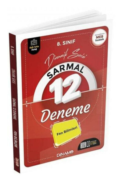 Dinamo Yayınları 2022 8. Sınıf Fen Bilimleri Sarmal 12 Deneme