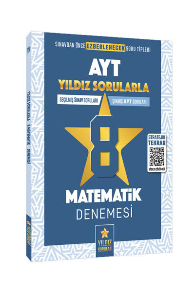 Yıldız Sorular Yayınları 2022 AYT Matematik 8 Deneme Video Çözümlü