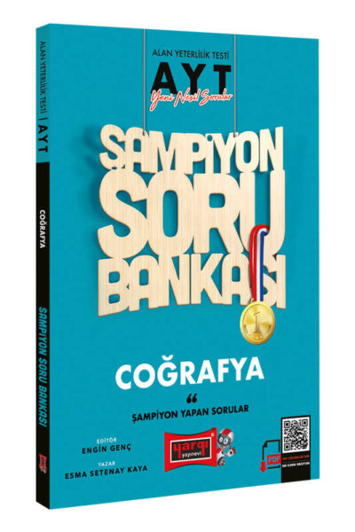Yargı Yayınları 2022 AYT Şampiyon Coğrafya Soru Bankası
