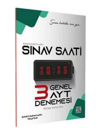 Etkili Matematik Yayınları 2022 AYT Sınav Saati Genel Denemesi