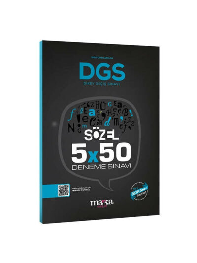 Marka Yayınları 2022 DGS Sözel 5x50 Deneme Sınavı Tamamı PDF Çözümlü Açıklanan Yeni Müfredat