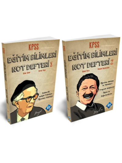 KR Akademi 2022 KPSS Eğitim Bilimleri Defterleri (2 Cilt)