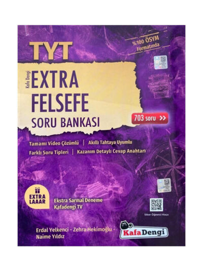 Kafadengi Yayınları 2022 TYT Felsefe Extra Soru Bankası