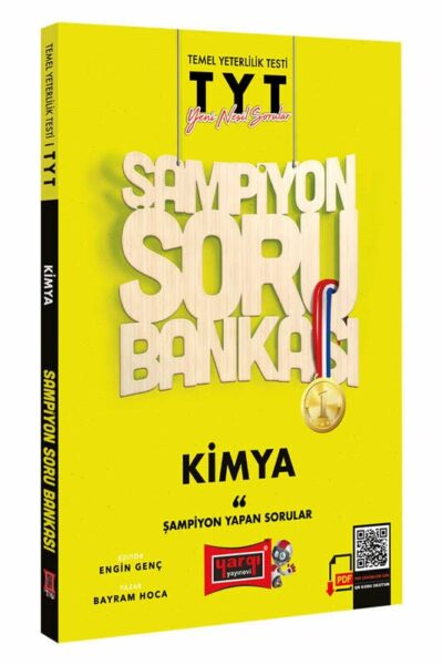 Yargı Yayınları 2022 TYT Kimya Şampiyon Soru Bankası