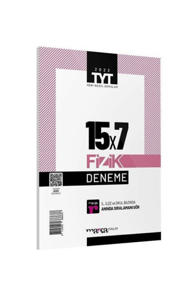 Marka Yayınları 2022 YKS TYT Fizik 15x7 Deneme