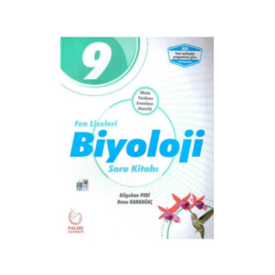 ​Palme Yayınları 9. Sınıf Fen Liseleri Biyoloji Soru Kitabı