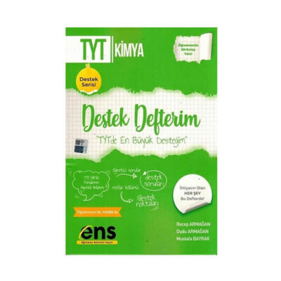 ENS Yayıncılık 2025 TYT Kimya Destek Defterim
