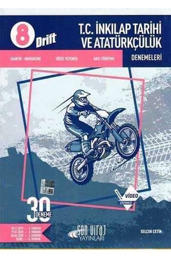 Son Viraj Yayınları 8. Sınıf T.C. İnkılap Tarihi ve Atatürkçülük 30’lu Deneme Drift Serisi