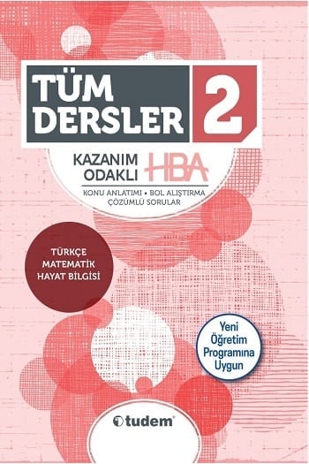 Tudem Yayınları 2. Sınıf Tüm Dersler Kazanım Odaklı HBA