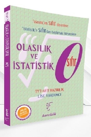 Karekök Yayınları TYT AYT Olasılık ve İstatistik Sıfır