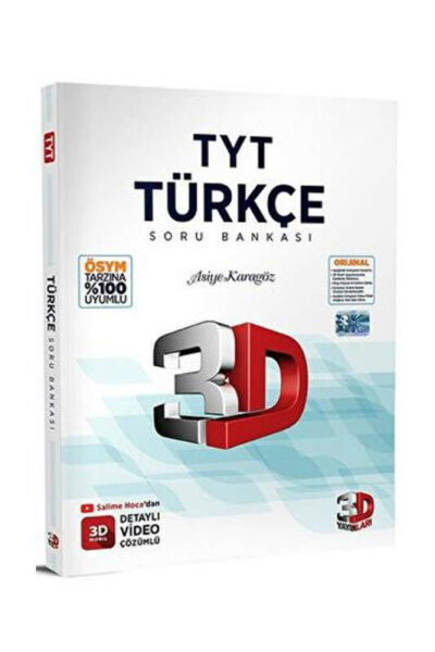 3D Yayınları TYT Türkçe Soru Bankası