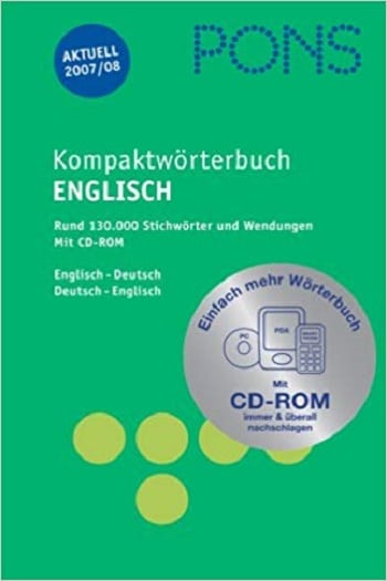 Pons Kompaktwörterbuch Englisch Deutsch - Deutsch Englisch
