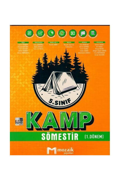 Mozaik Yayınları 5. Sınıf Kamp Sömestir 1. Dönem
