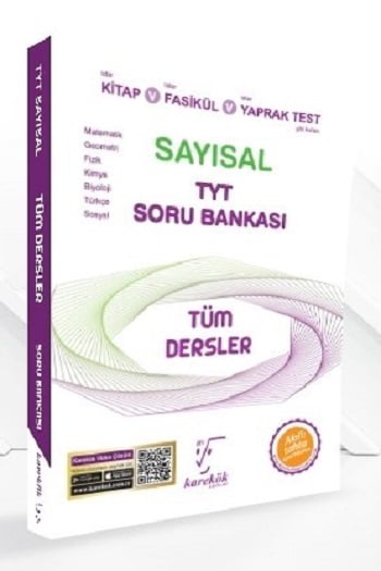 Karekök Yayınları TYT Tüm Dersler Sayısal Soru Bankası