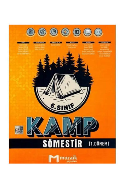 Mozaik Yayınları 6. Sınıf Kamp Sömestir 1. Dönem