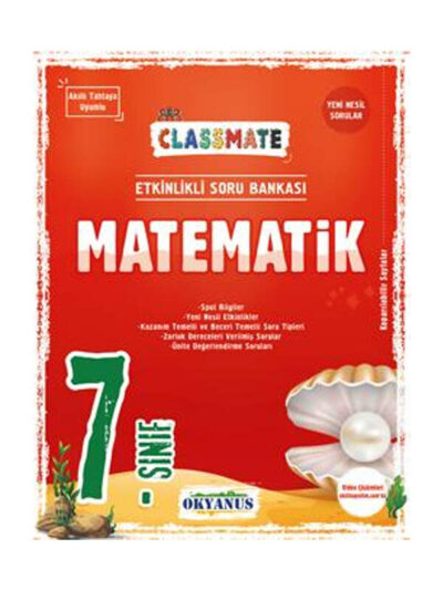 Okyanus Yayıncılık 7. Sınıf Classmate Matematik Soru Bankası