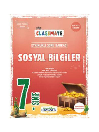 Okyanus Yayıncılık 7. Sınıf Classmate Sosyal Bilgiler Soru Bankası