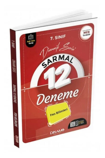 Dinamo Yayınları 7.Sınıf Fen Bilimleri Dinamik Sarmal 12 Deneme