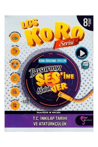 Ses Yayınları 8. Sınıf LGS T. C. İnkılap Tarihi ve Atatürkçülük Koro Serisi Föyleri