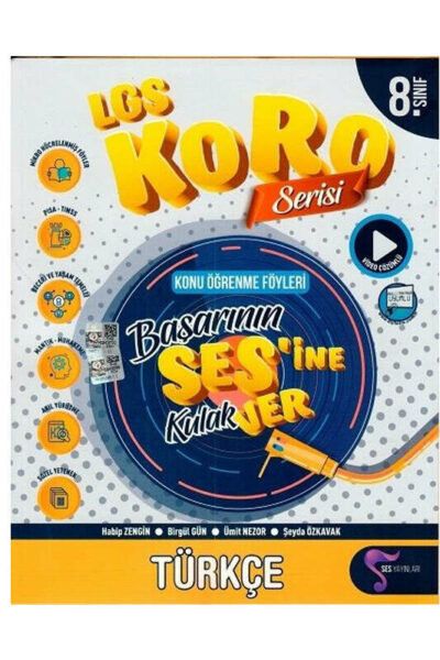 Ses Yayınları 8. Sınıf LGS Türkçe Koro Serisi Föyleri