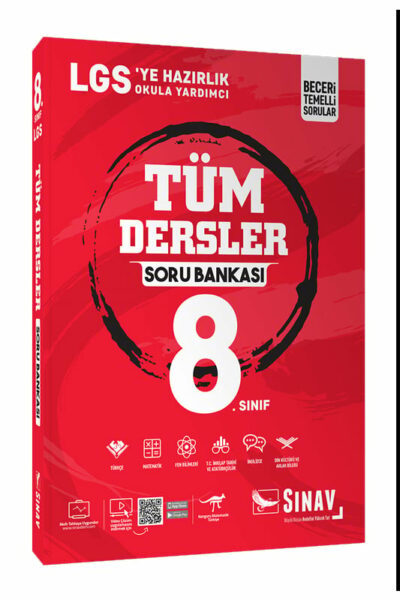 Sınav Yayınları 8. Sınıf LGS Tüm Dersler Soru Bankası