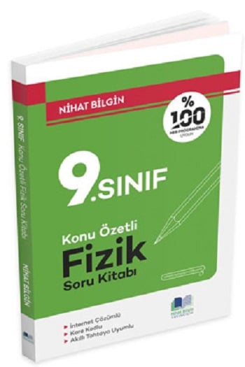 ​Nihat Bilgin Yayınları 9. Sınıf Fizik Konu Özetli Soru Kitabı