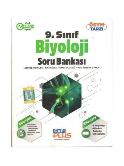 Çap Yayınları 9. Sınıf Anadolu Biyoloji Soru Bankası