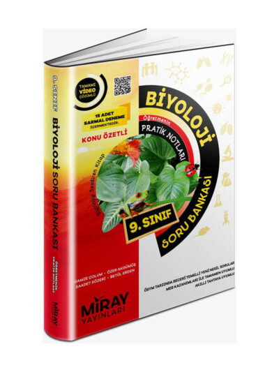 Miray Yayınları 9. Sınıf Biyoloji Konu Özetli Soru Bankası