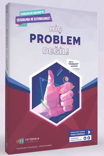 Antrenman Yayınları Hiç Problem Değil Tamamı Video Çözümlü Soru Bankası