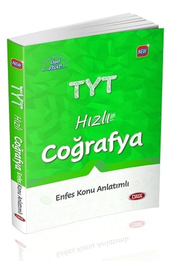 Data Yayınları TYT Hızlı Coğrafya Enfes Konu Anlatımlı