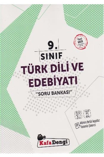 KafaDengi Yayınları 9. Sınıf Türk Dili ve Edebiyatı Soru Bankası