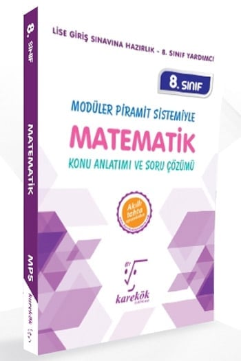 Karekök Yayınları 8. Sınıf LGS Matematik Konu Anlatımı ve Soru Çözümü