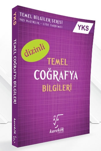 Karekök Yayınları YKS Dizinli Temel Coğrafya Bilgileri