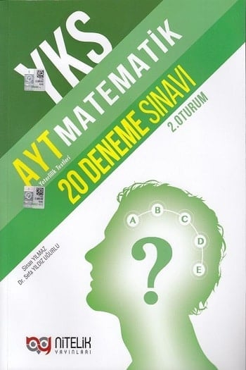 Nitelik Yayınları AYT Matematik 20 Deneme Sınavı