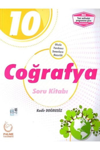 Palme Yayınları 10. Sınıf Coğrafya Soru Kitabı