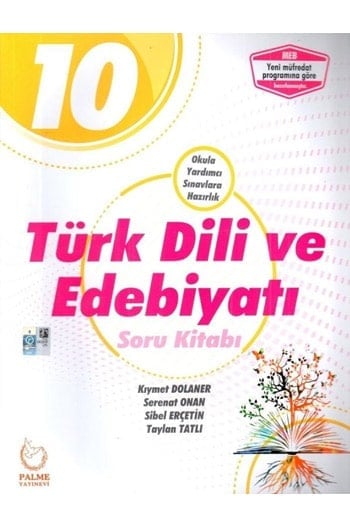 Palme Yayınları 10. Sınıf Türk Dili ve Edebiyatı Soru Kitabı