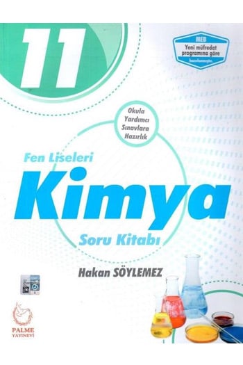 Palme Yayınları 11. Sınıf Fen Liseleri Kimya Soru Kitabı