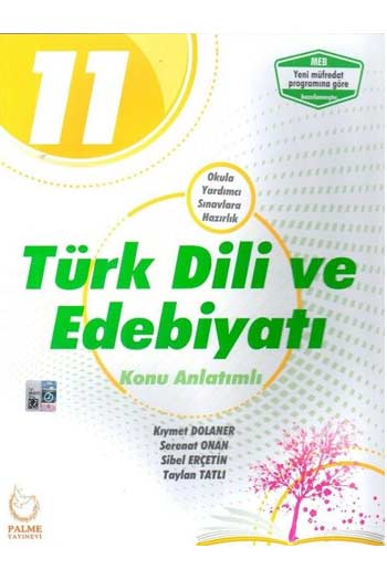 Palme Yayınları 11. Sınıf Türk Dili ve Edebiyatı Konu Anlatımlı