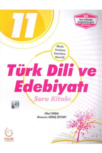 Palme Yayınları 11. Sınıf Türk Dili ve Edebiyatı Soru Kitabı