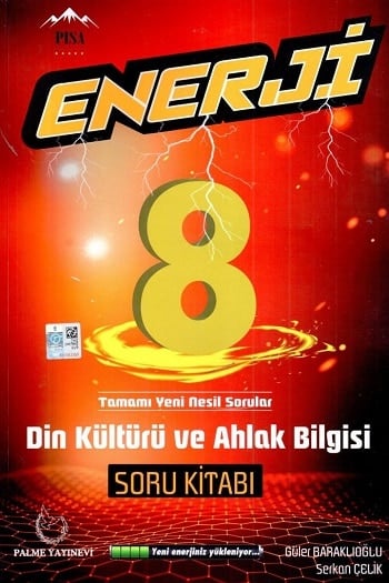 Palme Yayınları 8. Sınıf Din Kültürü ve Ahlak Bilgisi Enerji Soru Kitabı