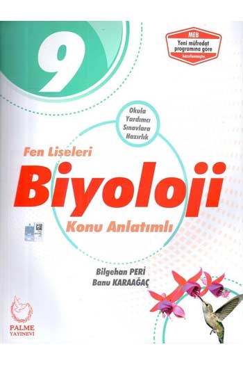 Palme Yayınları 9. Sınıf Fen Liseleri Biyoloji Konu Anlatımlı